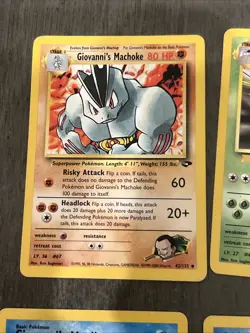 Lot Of 14 Pokemon Gym Challenge Cards - Image 2
