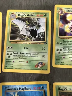 Lot Of 14 Pokemon Gym Challenge Cards - Image 3
