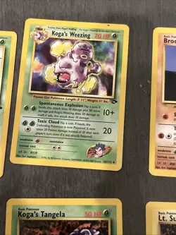 Lot Of 14 Pokemon Gym Challenge Cards - Image 4
