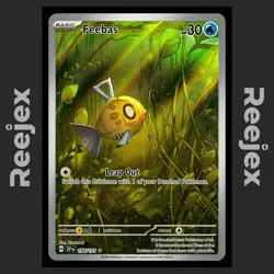 Feebas - 198/191 - Illustration Rare - Surging Sparks - Pokemon Card - NM/M - Image 1