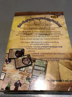 RARE Harry Potter Trading Card Game Two Player Starter Set- Diagon Alley SEALED - Image 2