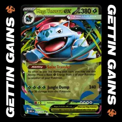 Mega Venusaur ex - 003/132 - Double Rare - Mega Evolutions - Pokemon Card - NM/M - Image 1