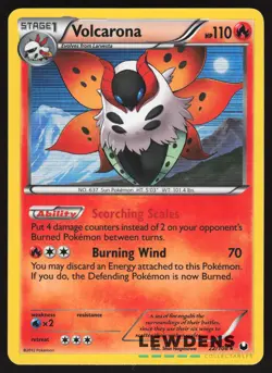 Volcarona - 22/108 - Holo Rare - Dark Explorers - Pokemon Card - 1 - Image 1