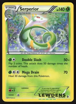 Serperior - 13/149 - Holo Rare - Boundaries Crossed - Pokemon Card - Image 1