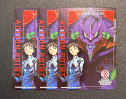 UNION ARENA -JP- Evangelion UAPR/EVA-AP01 Bandai Card Fest 25-26 Promo 3x FOIL - Image 3