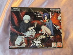 Union Arena Tokyo Ghoul UE18BT BOOSTER BOX Factory Sealed 16 Packs English - Image 1