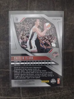2024 Panini Prizm WNBA - Caitlin Clark #22 Ice Prizm (RC) - Image 2