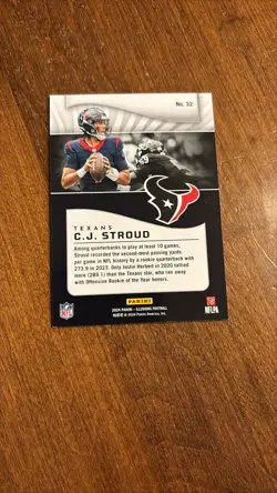 C.J. Stroud 2024 Panini Illusions #32 Ohio State Buckeyes Houston Texans - Image 2