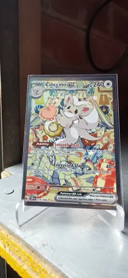 2026 Pokemon Chaos Rising Cinccino ex Special Illustration Rare SSP #119/086 - Image 1