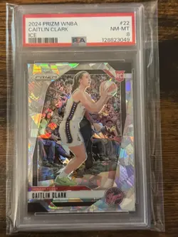 2024 Panini Prizm WNBA - Caitlin Clark #22 Ice Prizm (RC) - Image 1