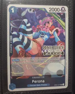 Perona (Judge Pack Vol. 2) OP01-077 One Piece Promotion Cards Foil - Image 1