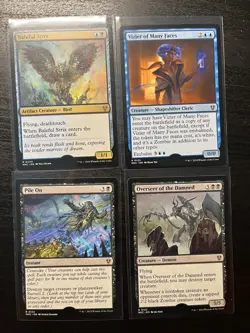 Mtg - 23 Misprints - Missing Hologram - Revenant Recon Dimir Magic The Gathering - Image 4