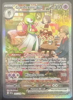 Pokemon TCG Gardevoir ex Scarlet & Violet 245/198 Special Illustration Rare - NM - Image 1