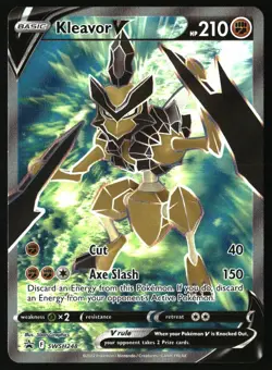 Kleavor V (Full Art) - Promo SWSH: Sword & Shield Promo Cards SWSH248 NM - Image 1