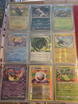 Mixed Pokemon TCG Cards And Binder - Image 2