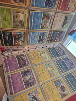 Mixed Pokemon TCG Cards And Binder - Image 5