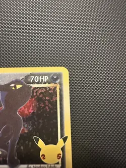 Umbreon Gold Star 17/17 Celebrations Holo Card NM - Image 5
