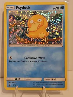 Psyduck 2/12 McDonald's 2018 Holo Promo Pokemon TCG Card English - Image 1