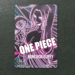 PREORDER Extremely Rare Boa Hancock Luffy Japanese One Piece Memorial Log Card - Image 2