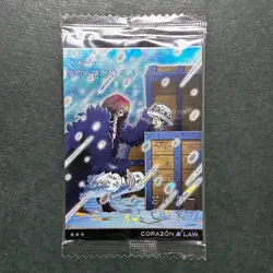 S7779 Corazon & Law SR 8-15 Japanese One Piece Wafer Card Sealed YJ27 - Image 1