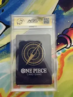 Monkey.D.Luffy (P-055) (Full Art Holo)P-055 -AGS 9.5-Japanese Foil Promo Card - Image 2