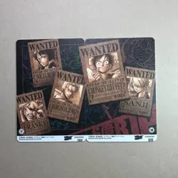 RARE 2 card set - Straw Hat Crew - One Piece Wanted Cards 2009 Bandai B480 LL - Image 2