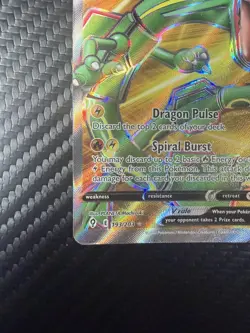 Rayquaza V 193/203 Full Art Ultra Rare Evolving Skies Near Mint Pokemon Card - Image 5