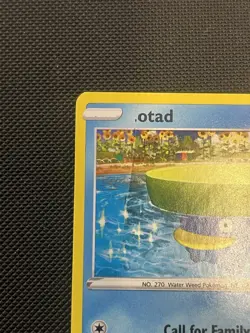 Pokemon TCG Lotad Evolving Skies ERROR “otad” Card 032/203 - Image 2