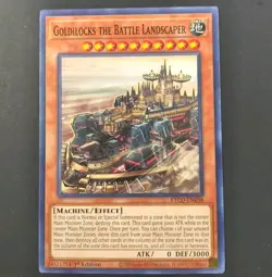 Yu-Gi-Oh! Goldilocks The Battle Landscaper Common Card ETCO-EN038 1st Edition NM - Image 1
