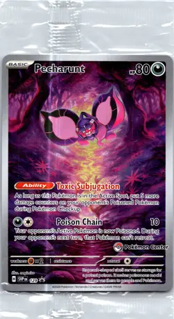 Pecharunt - (Pokemon Center Exclusive) Promo SV: Scarlet & Violet Promo Cards 1 - Image 1
