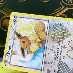 Pokemon Card Eevee RC14/RC25 Legendary Treasures Radiant LP + - Image 3