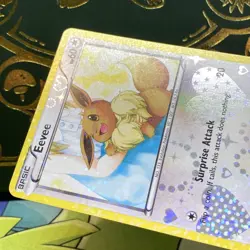 Pokemon Card Eevee RC14/RC25 Legendary Treasures Radiant LP + - Image 4