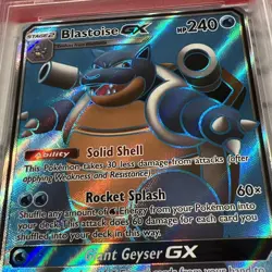 PSA 8 Blastoise GX #SM189 Promo 2019 Black Star Pokemon Card 1640 - Image 2