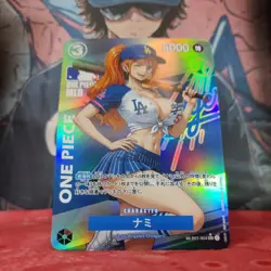 Sexy Anime One Piece Waifu Sports Art Card #4 - Image 3
