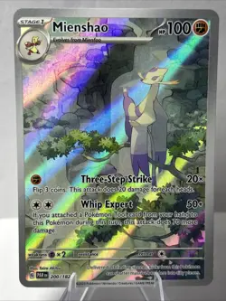 Mienshao 200/182 Illustration Rare Paradox Rift Pokemon Card Mint NM - Image 1