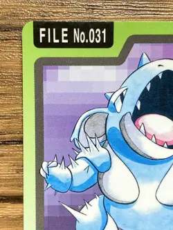 Pokemon Carddass Card Nidoqueen File No.31 Bandai Pocket Monsters 1997 Japan - Image 3