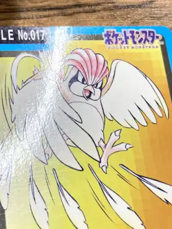 Pokemon Carddass Card Pidgeotto File No.17 Bandai Pocket Monsters 1997 Japan - Image 4