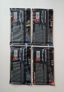 Lot of 4 Pokemon Shining Fates Booster Packs Trading Card Game Sealed - Image 3
