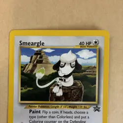 Smeargle Promo Card 32 WOTC Near Mint Black Star Promo Card (fast dispatch) - Image 2