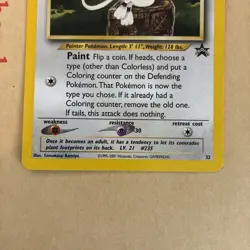 Smeargle Promo Card 32 WOTC Near Mint Black Star Promo Card (fast dispatch) - Image 3
