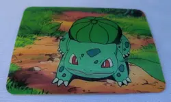 1998 Pokemon Bulbasaur Lenticular Pioneer Viz Video Promo Pika-0033D/DVD Card - Image 1