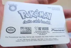Pokemon Pikachu Raichu 3D Lenticular DVD Promo Card Viz Video Pioneer PIKA-0030D - Image 5
