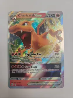 Pokemon Trading Card Charizard VSTAR Crown Zenith Holo 018/172 - Image 1