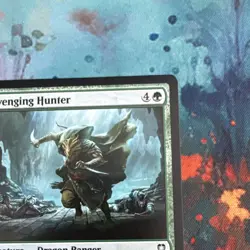 AVENGING HUNTER 215 Baldur's Gate Commander MTG Magic the Gathering - Image 3