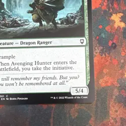 AVENGING HUNTER 215 Baldur's Gate Commander MTG Magic the Gathering - Image 4