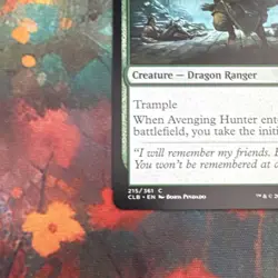 AVENGING HUNTER 215 Baldur's Gate Commander MTG Magic the Gathering - Image 5