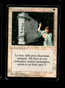 MRM FR/VF Animation de mur - Animate Wall Played MTG Magic FBB 1994 - Image 1
