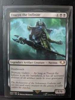 Trazyn the Infinite 65 40K MTG SealedinSleeve - Image 1
