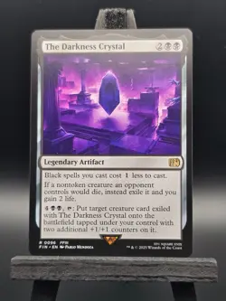 The Darkness Crystal Final Fantasy Regular MTG NM - Image 1
