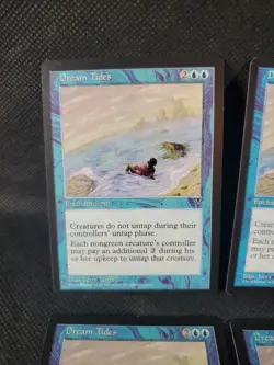 4x Dream Tides Visions NM Mtg Magic The Gathering See Detailed Pics Playset *** - Image 2